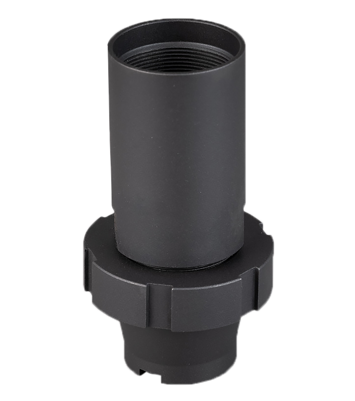 SilencerCo AC865 Echo Choke Adapter 12 Gauge Saiga/Vepr Steel Black