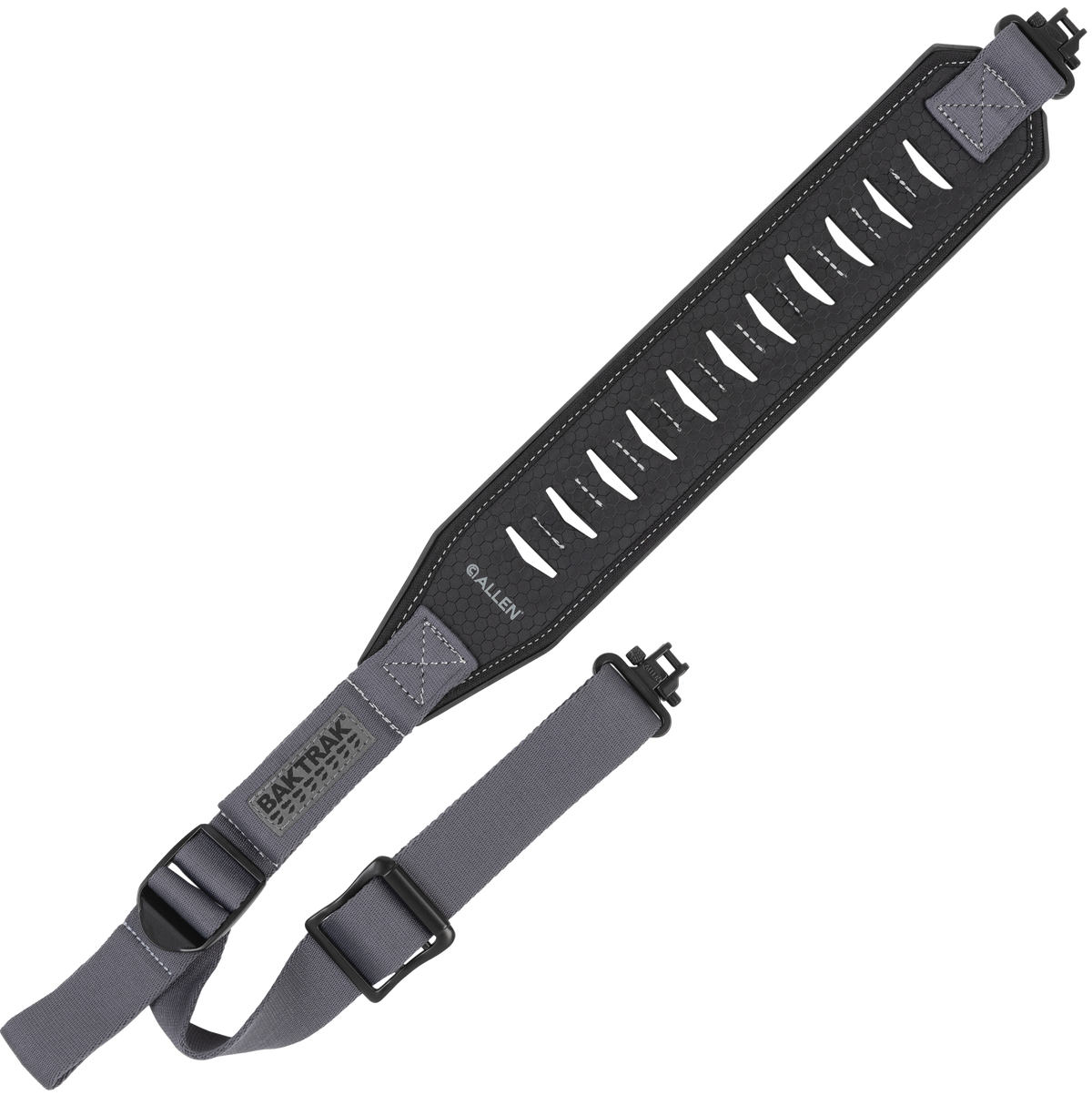 Allen 8550 BakTrak Traverse Black/Gray Rifle Sling 1.25"x19.40"
