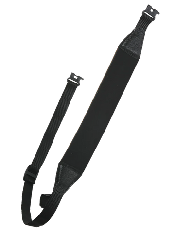 Outdoor Connection Elite Sling Black 1" Leather/Neoprene Adjustable Rifle/Shotgun