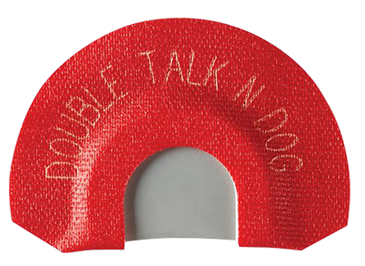 Johnny Stewart Wildlife Calls Double Talk'n Dog Coyote Diaphragm Call - Red