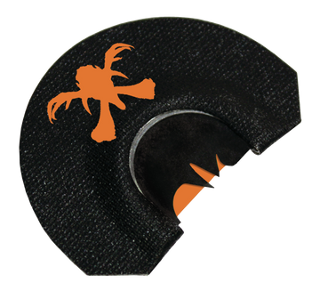 Primos 1245 Hook Hunter Curved Diaphragm Turkey Mouth Call with 3 Latex Reeds
