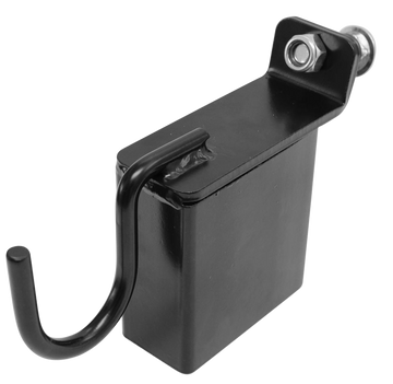 Birchwood Casey 2-In-1 Gong Hanger Black Steel 2x4 Post Mount