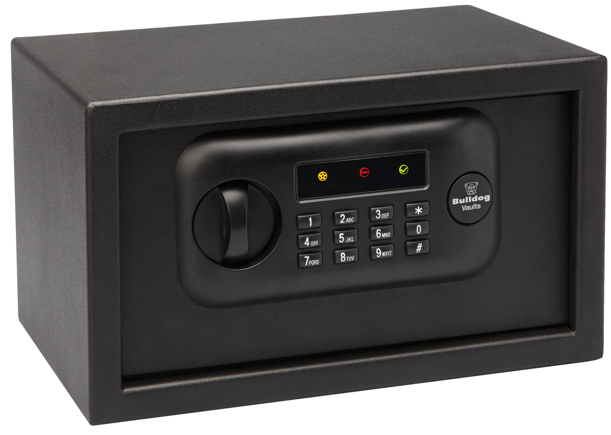 Bulldog BD1050 Digital Pistol Vault Electronic Keypad/Key Steel