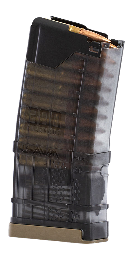 Lancer L5AWM 300 Blackout 20-Rd Translucent Smoke AR-15 Magazine