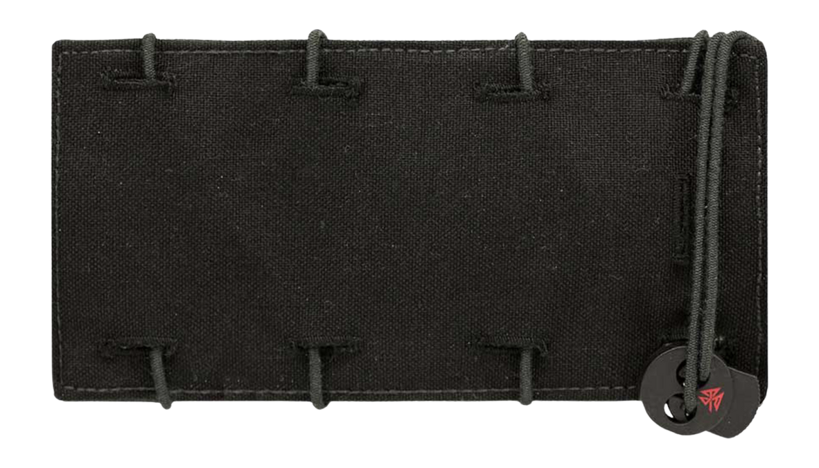 Burn Proof Gear Rail-Rap Heavy Rail Cover 6x3 Black Kevlar