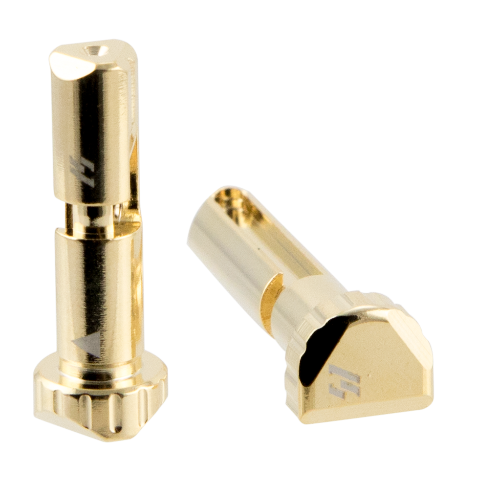 Strike Industries Shift Pins Quick Detach AR-15 Gold Steel Pin Set
