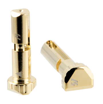 Strike Industries Shift Pins Quick Detach AR-15 Gold Steel Pin Set