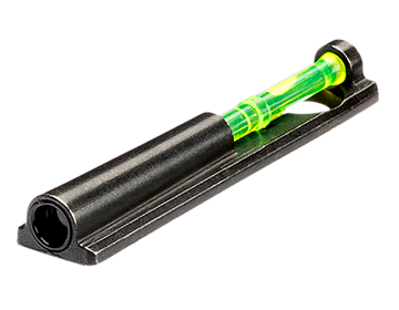 Hiviz MGC2006 Magni-Comp Bead Replacement Front Sight Green/Red LitePipe - Black