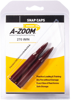 A-Zoom 12224 Rifle Snap Caps 270 Win 2-Pack