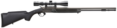 Traditions NitroFire 50 Cal 209 Primer 26" 1:24 VAPR Twist Gray Cerakote Fluted Barrel Black Synthetic Stock - 3-9x40mm Scope