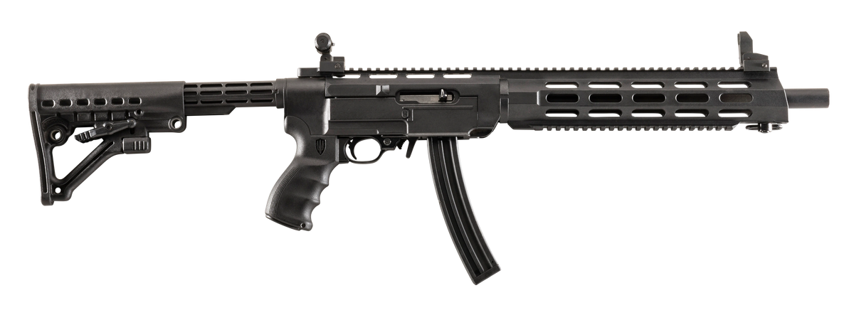 Archangel AA556REX AR-15 Style Conversion Stock Black Synthetic 6-Position for Ruger 10/22
