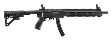 Archangel AA556REX AR-15 Style Conversion Stock Black Synthetic 6-Position for Ruger 10/22