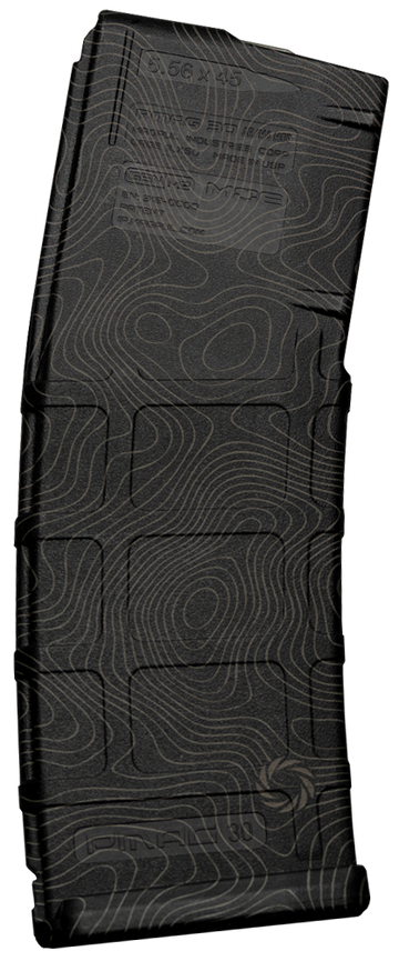 Weapon Works PMAG GEN M2 MOE 30rd AR-15/M4 5.56/.223 Laser Topo Polymer Magazine