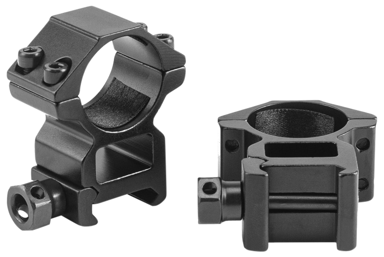 Riton Optics X1M 1" Medium Scope Rings - Matte Black