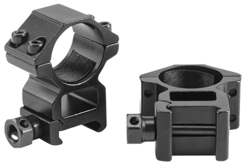 Riton Optics X1M 1" Medium Scope Rings - Matte Black