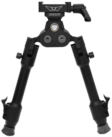Warne 7924M Skyline Pro Bipod - Black Anodized ARCA Interface with Precision Legs