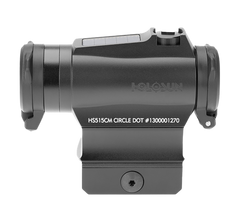 Holosun HS515CM 515 1x 20mm 2 MOA Red Dot/65 MOA Circle Black Anodized
