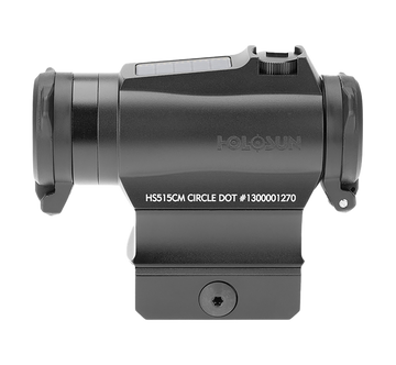 Holosun HS515CM 515 1x 20mm 2 MOA Red Dot/65 MOA Circle Black Anodized