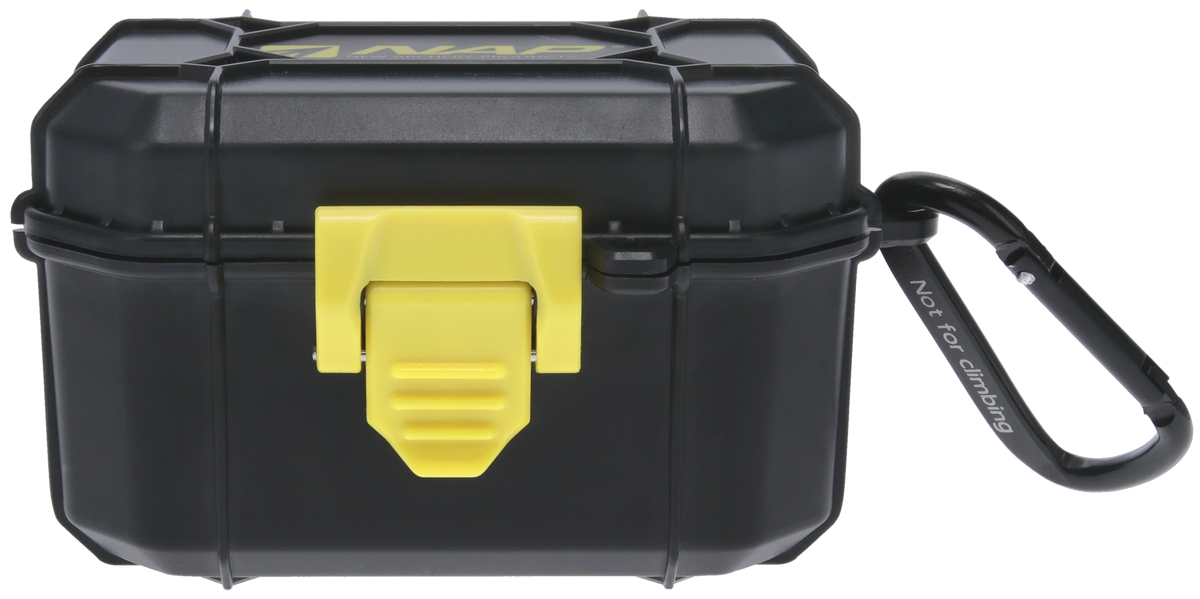 NAP Broadhead Case Black/Yellow ABS/Aluminum