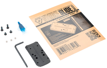 Strike Industries P365RMR Slide Adapter Plate Black 5.80" Red Dot - for SI Strike P365 Slide
