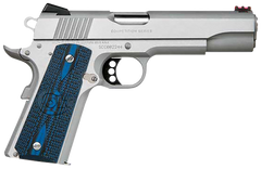 Colt Mfg Competition Government 9mm Luger 5" 9+1 SAO Pistol - Stainless National Match