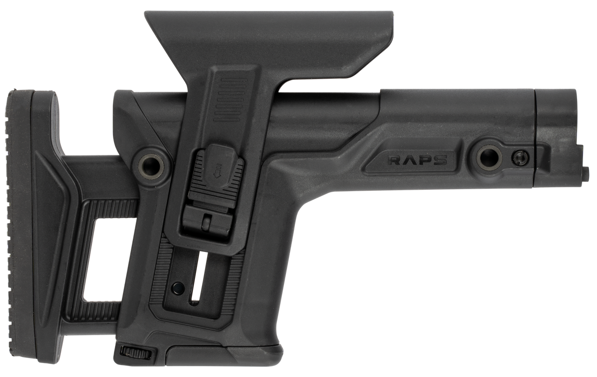 FAB Defense FX-RAPS RAPS Rapid Adjustment Precision Stock 14.80-16.14" LOP Black Polymer