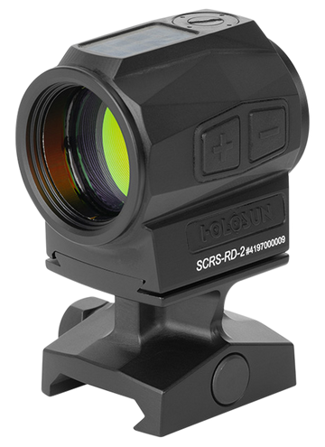 Holosun SCRS-RD-2 1x 20mm 2 MOA Red Dot Sight - Black Anodized