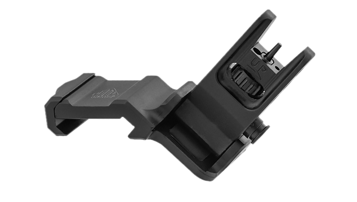 UTG ACCU-SYNC MT-745 45 Degree Offset Flip-Up Front Sight - Matte Black