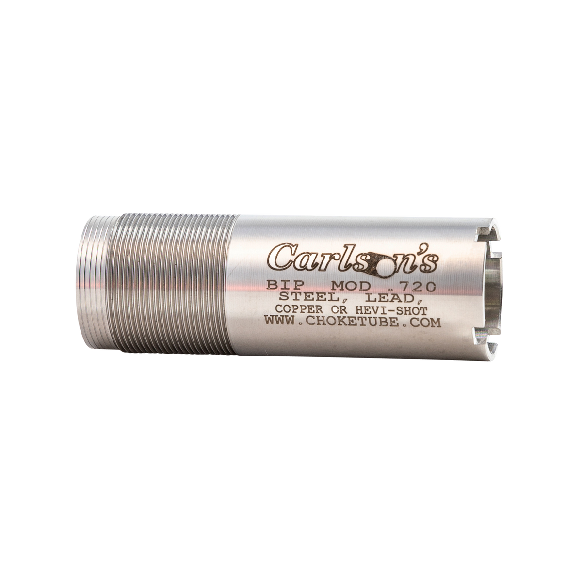 Carlsons 19964 Replacement 12 Gauge Invector Plus Modified Flush Stainless Steel Choke Tube