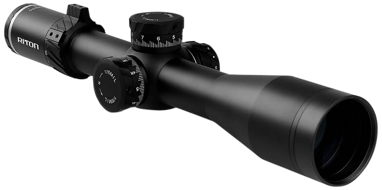 Riton Optics 7 Conquer 3-18x50mm 34mm Tube Illuminated T3 Reticle Riflescope - Black