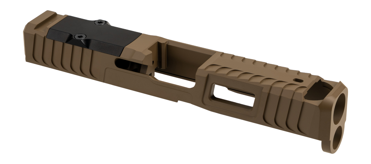 Zaffiri Precision IBS Slide G19 Gen 5 9mm Luger RMR Cut FDE