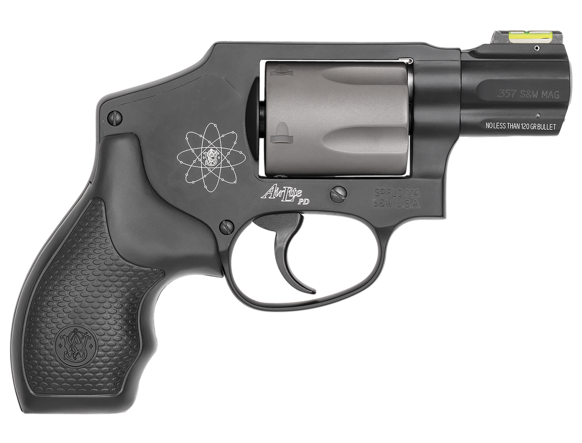 Smith & Wesson Model 340 PD 357 Mag 1.88" 5rd DAO J-Frame Revolver - CA Compliant