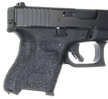 Talon Grips EV03R Adhesive Grip Textured Black Rubber - Glock 26/27/28/33/39 Gen 5