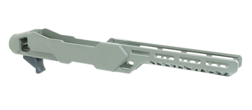 Timber Creek Outdoors Enforcer Rifle Chassis OD Green Aluminum - Ruger 10/22
