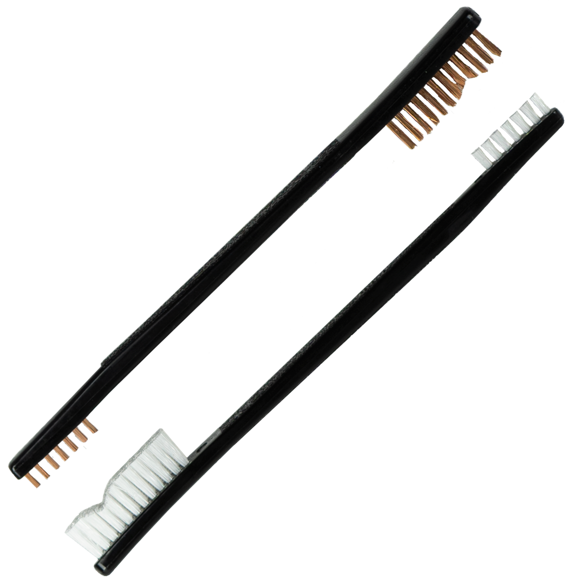 Kleen-Bore UT-COMBO Double End Brush Combo Bronze/Nylon Bristles 2 Pack