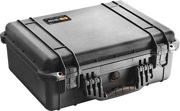 Pelican 1520 Protector Handgun Case 19.78" x 15.77" x 7.41" Black Polypropylene - Crushproof & Watertight