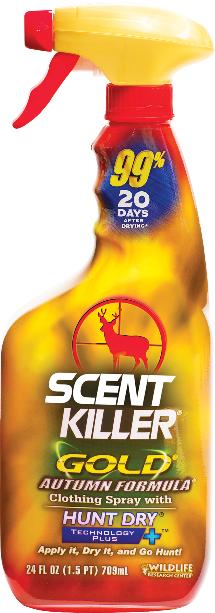 Wildlife Research Scent Killer Gold Autumn Formula Odor Eliminator 24 oz Trigger Spray