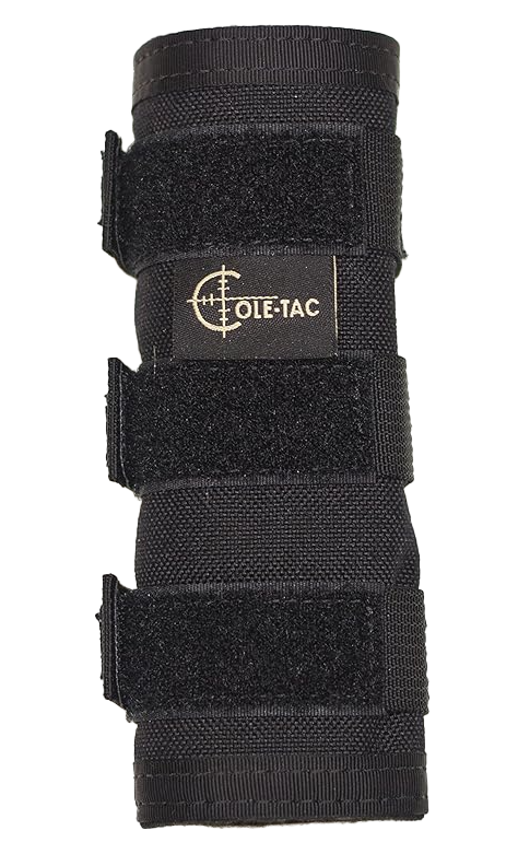 Cole-TAC Metal Python Suppressor Cover 6" Black