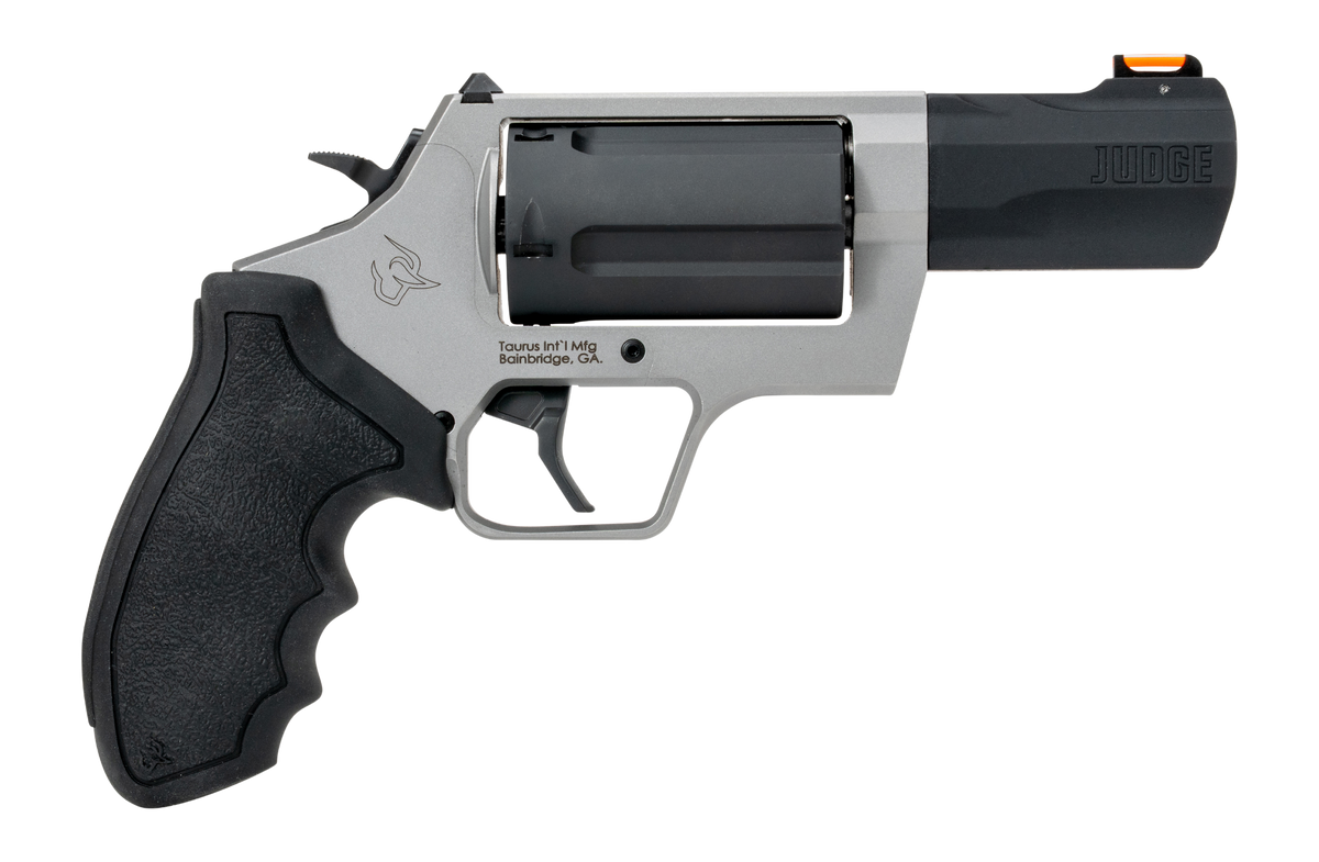 Taurus Judge 45 Long Colt/410 Gauge 3" 5-Shot DA/SA Revolver - Stainless/Black