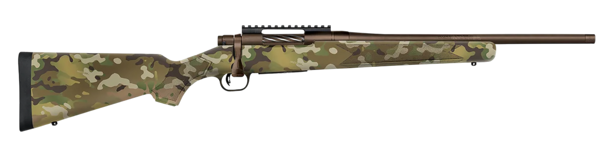Mossberg Patriot Carbine 6.5 Creedmoor 18" 4+1 Bolt-Action Rifle - Patriot Brown Cerakote MultiCam