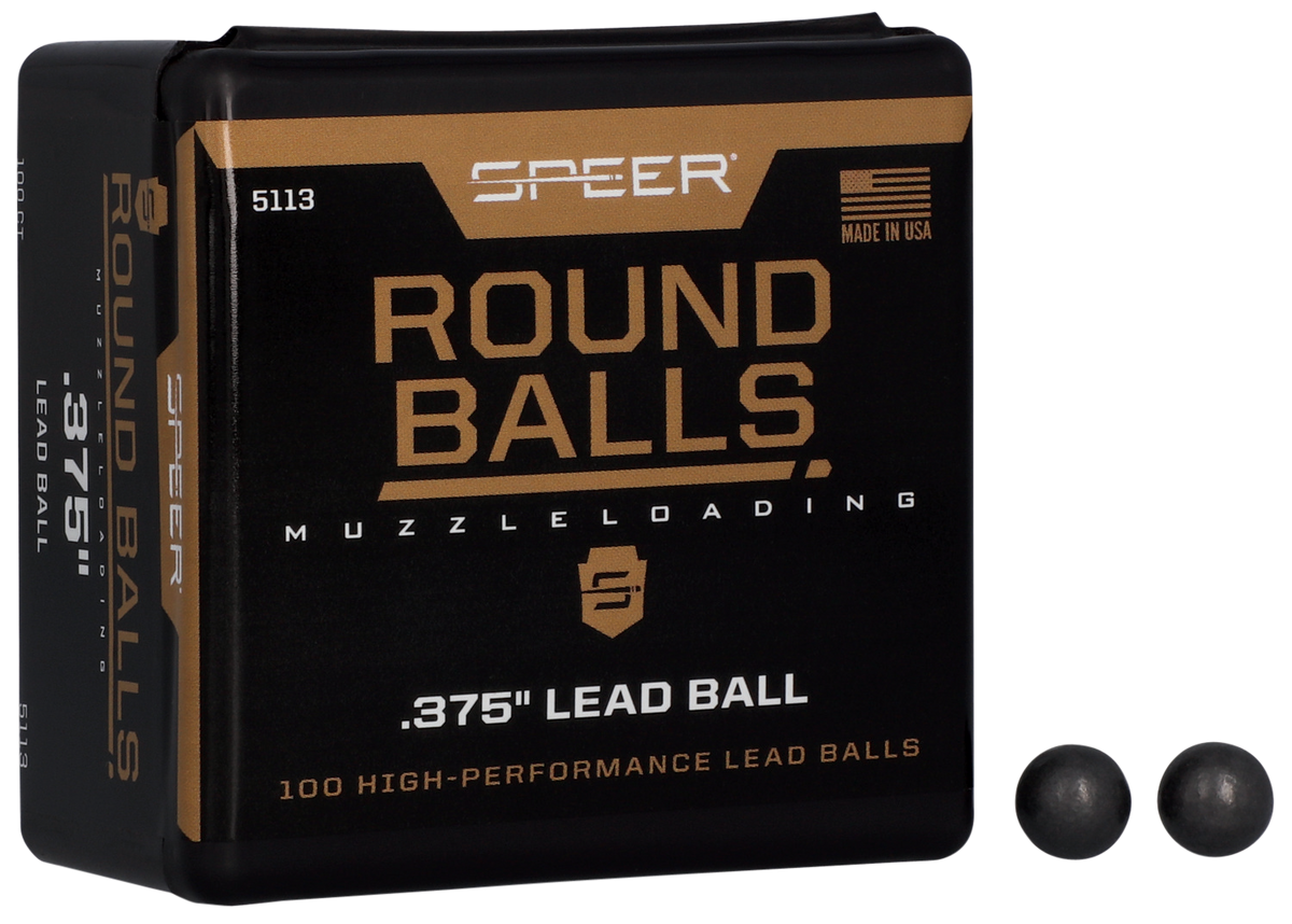 Speer Ammo 5113 Lead Round Balls .36 Cal 79gr - 100/Box