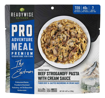 Wise Foods Pro Meal Beef Stroganoff 2 Servings 6 Per Case