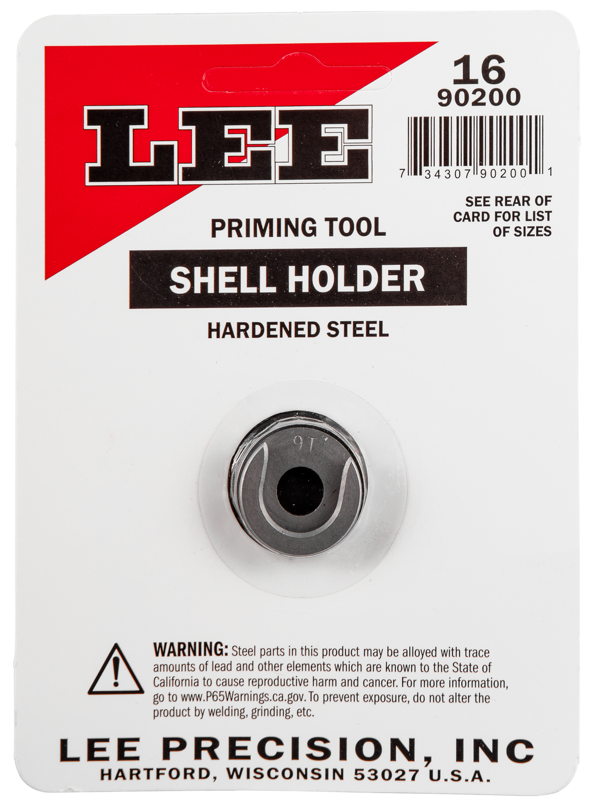Lee Precision 90200 Shell Holder AP Only #16 500 S&W Magnum / 7.62x54R