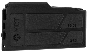 MDT Sporting Goods AICS Magazine 30-06 Springfield 3-Rd Black Polymer Long Action