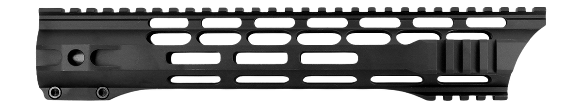JE Machine Tech AR-15 Ultralight Minimalist 12" M-LOK Handguard - Black
