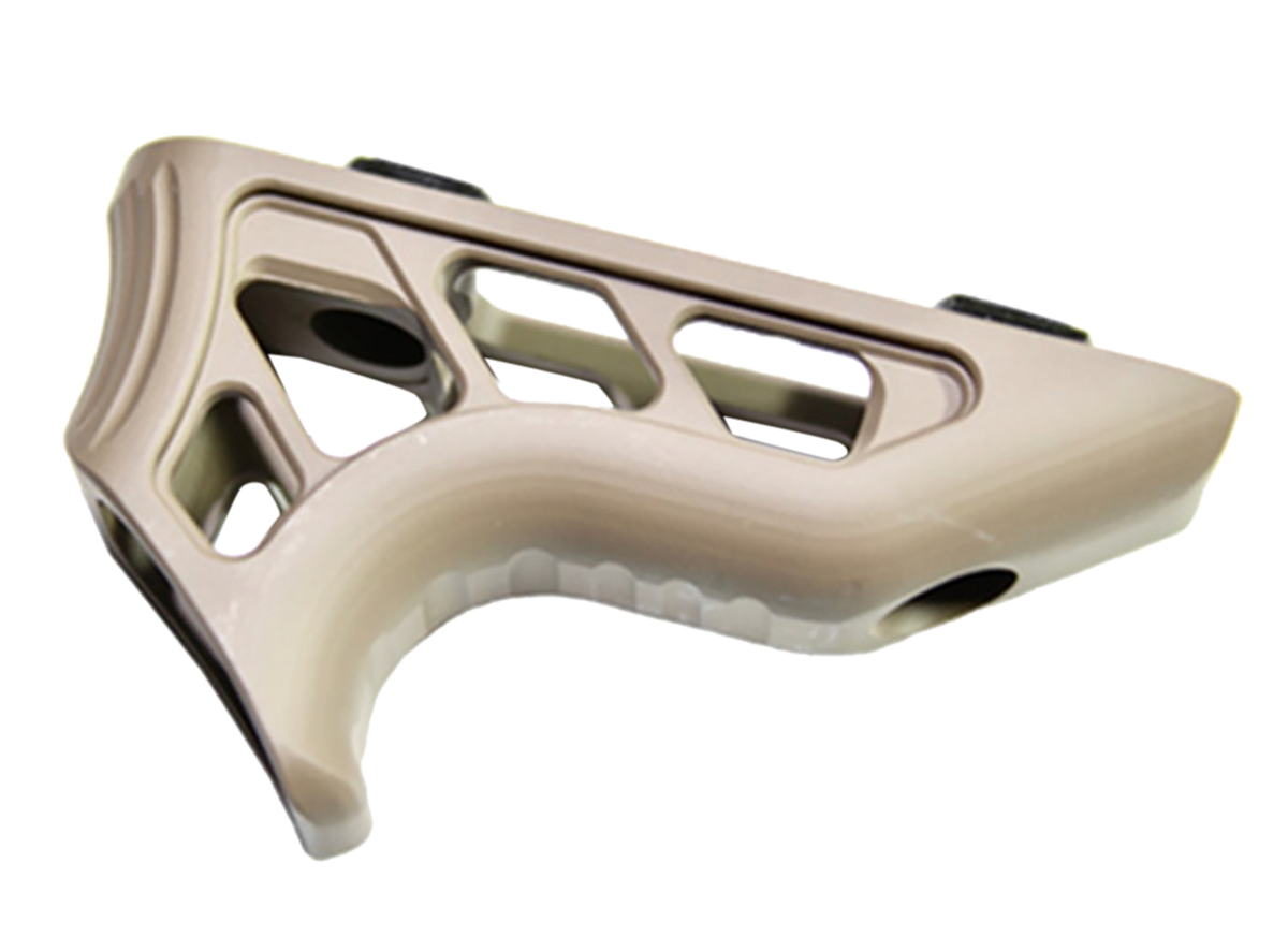 Timber Creek Outdoors Enforcer Mini Angled Foregrip M-LOK Flat Dark Earth Billet Aluminum