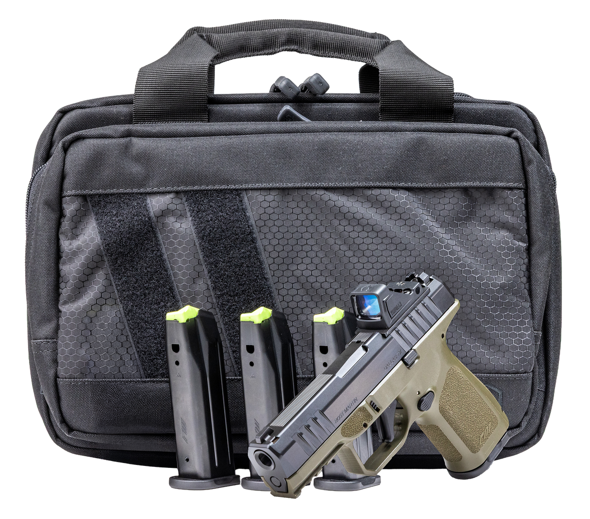 Rost Martin RM1C 9mm Luger 4" 15+1 Striker-Fired Pistol - OD Green Frame - OSP