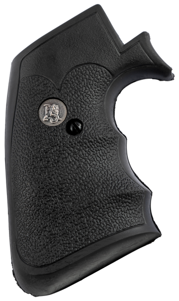 Pachmayr Decelerator Pistol Grip Checkered Black Rubber w/ Finger Grooves for Ruger Super Blackhawk