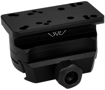 Warne 6103M Red Dot Riser Tactical 2-Piece Black Anodized Aluminum