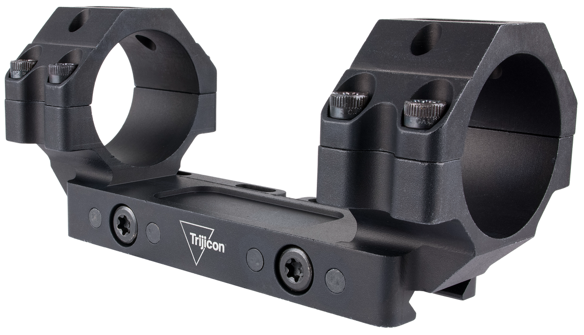 Trijicon Bolt Action Scope Mount/Ring Combo 30mm 1.125" Height Matte Black Aluminum Picatinny Rail